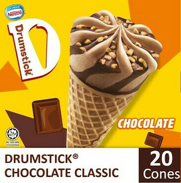 NESTLÉ Drumstick Chocolate Ice Cream (20 Cones)