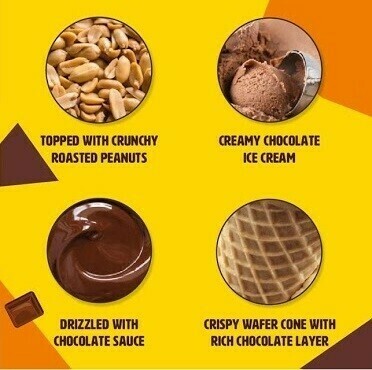 NESTLÉ Drumstick Chocolate Ice Cream (10 Cones)