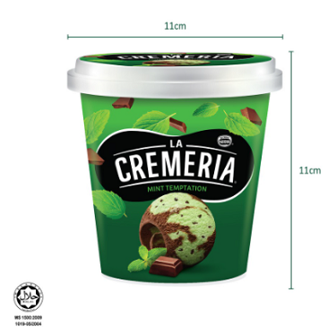 LA CREMERIA Mint Temptation Ice Cream (1 Pint, 750ml) LA CREMERIA Mint Temptation Ice Cream (1 Pint, 750ml)