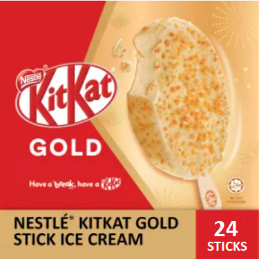 NESTLÉ KITKAT GOLD Stick Ice Cream  (24 Sticks)
