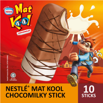 NESTLÉ Mat Kool Chocomilky Stick (10 Sticks) 12463065-10