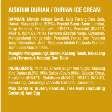 Nestlé Musang King Stick (10 Sticks) Nestlé Musang King Stick (10 Sticks)