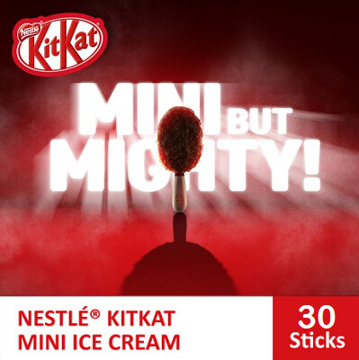 Nestle KITKAT MINI Milk Ice Cream Bulk (30x45ml)