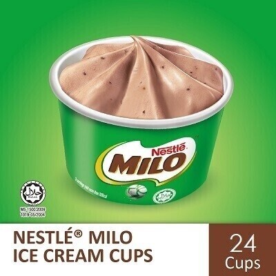 Nestlé MILO Ice Cream Cup (24 Cups)