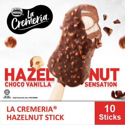 LA CREMERIA Hazelnut Stick (10
Sticks)
