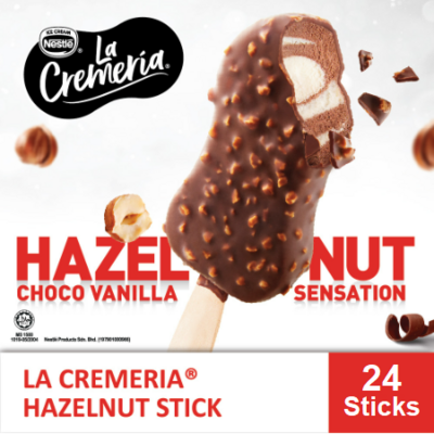 LA CREMERIA Hazelnut Stick (24
Sticks)