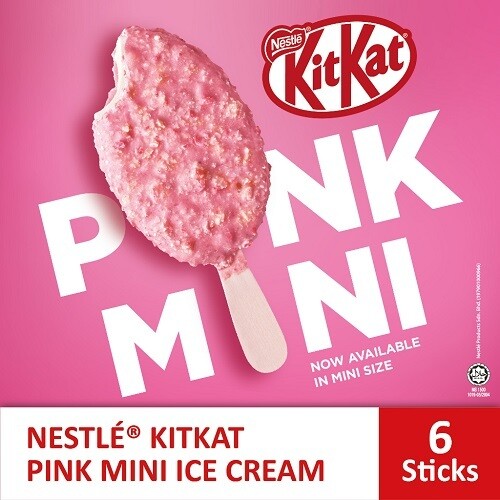 KitKat PINK Mini Ice Cream Multipack (6x45ml)
