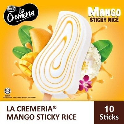 LA CREMERIA Mango Sticky Rice (10 Sticks)