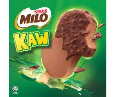 [PROMO] NESTLÉ MILO KAW Ice Cream Stick (5 Sticks)