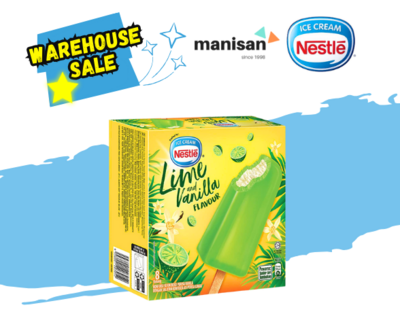 [WHS] Nestle Lime and Vanilla Multipack (8x 70ml)