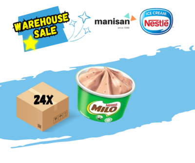 [WHS] Nestlé MILO Ice Cream Cup (24 Cups)