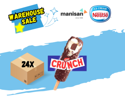 [WHS] NESTLÉ Crunch Vanilla Ice Cream (24 Sticks)