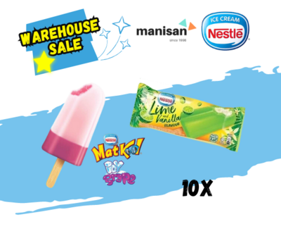 [WHS] NESTLÉ Lime and Vanilla + Icy Grape 10x