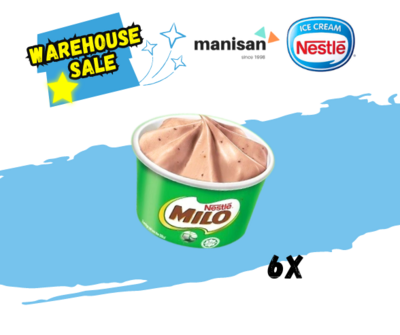 [WHS] Nestlé MILO Ice Cream Cup 6x