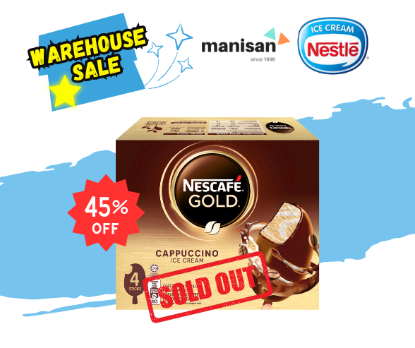 [WHS] NESCAFE Gold Cappuccino
Ice Cream Multipack (4x85ml)