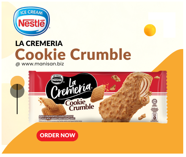 La Cremeria Cookie Crumble Stick Taster Pack 6x