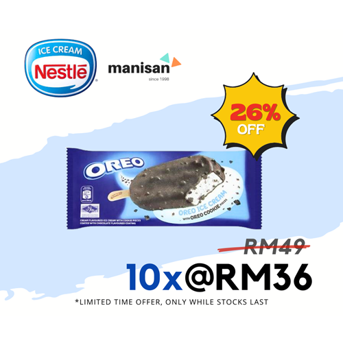 [SALE] OREO Ice Cream Stick (10 Sticks)