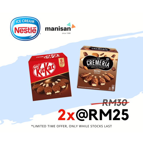 [SALE] Nestle KitKat and La Cremeria Mini Multipack (2x6pcs)