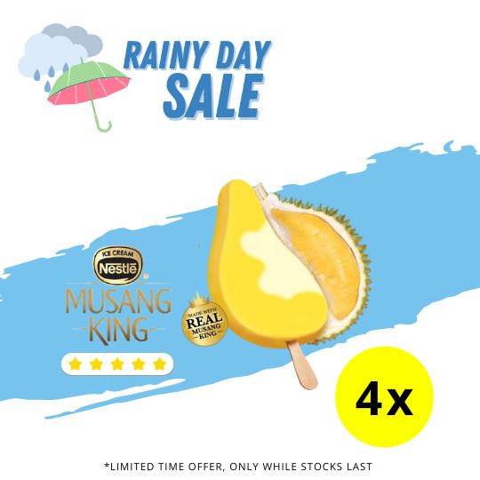 [SALE] Nestlé Musang King Stick (4pcs)