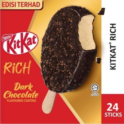 Nestlé KitKat RICH Stick Ice Cream  (24 Sticks)