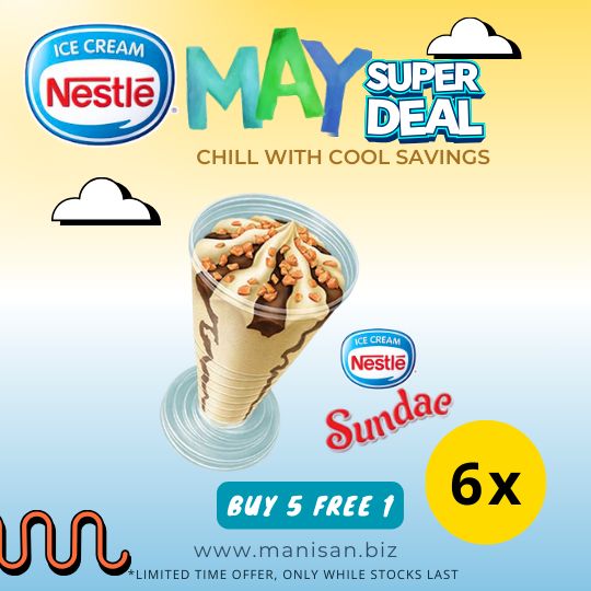 [MAY SALE] NESTLÉ Sundae Cup (6 cups)