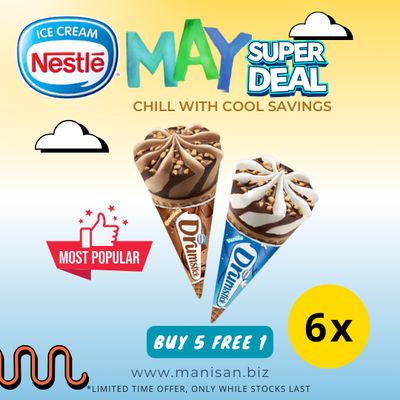 [MAY SALE] Nestle Drumstick Cone (6 Cones)