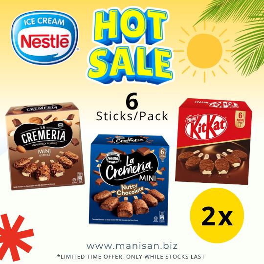 [HOT SALE] Nestle KitKat and La Cremeria Mini Multipack (2x6 Mini Sticks)