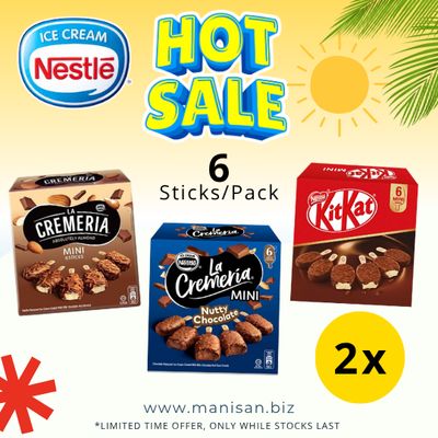 [HOT SALE] Nestle KitKat and La Cremeria Mini Multipack (2x6 Mini Sticks)