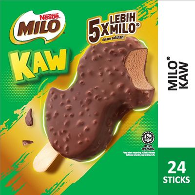 NESTLÉ MILO KAW Ice Cream Stick (24 Sticks)