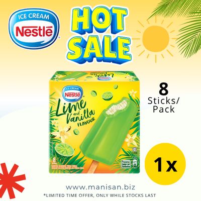 [HOT SALE] NESTLÉ Lime and Vanilla Multipack  (8x70ml)