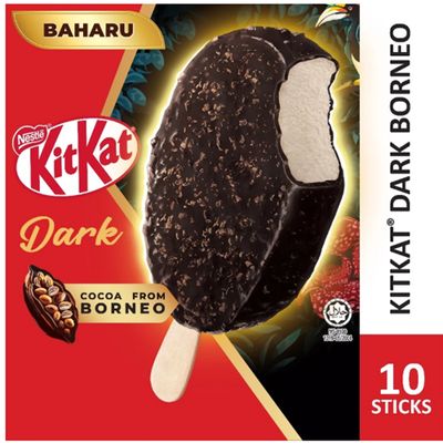 Nestlé KitKat DARK Stick Ice Cream  (10 Sticks)