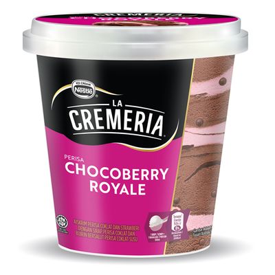 LA CREMERIA Chocoberry Pint Ice Cream (1 Pint, 750ml )