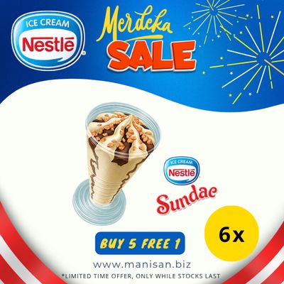 [MERDEKA SALE] NESTLÉ Sundae Cup (6 cups)