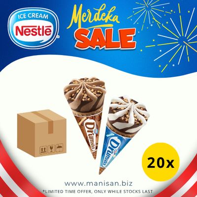 [MERDEKA  SALE] Nestle Drumstick Cone (20 Cones)