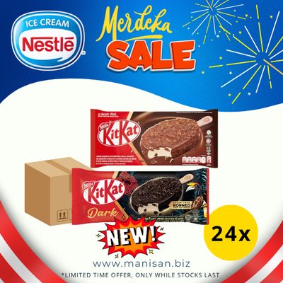 [MERDEKA SALE] NESTLÉ KitKat Stick Ice Cream (24 Sticks)