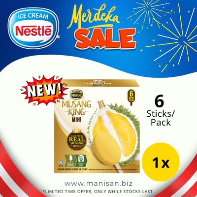 [MERDEKA SALE]  NESTLE Musang King Mini Multipack (6x35ml)