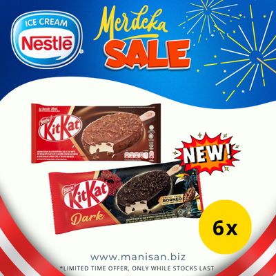 [MERDEKA SALE] Nestle KitKat Stick Combo (6 Sticks)