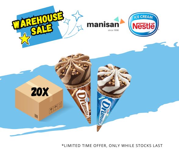 [WHS] NESTLÉ Drumstick Cone Ice Cream (20 Cones)