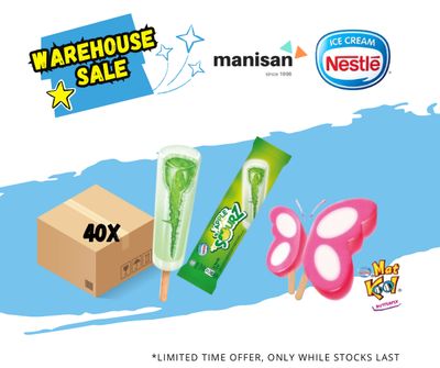 [WHS] NESTLÉ Apple Sourz / Matkool Butterfly (40 Sticks)
