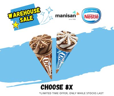 [WHS] NESTLÉ Drumstick Cone Ice Cream (8 Cones)