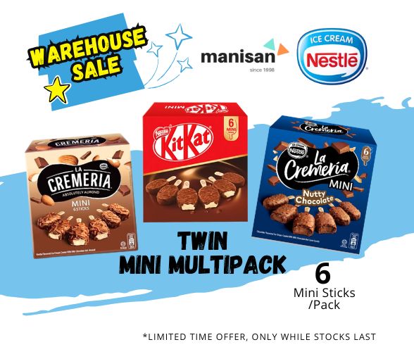 [WHS] NESTLÉ KitKat and La Cremeria Mini Multipack (2x6 Mini Sticks)
