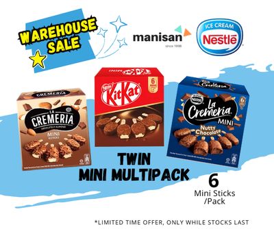[WHS] NESTLÉ KitKat and La Cremeria Mini Multipack (2x6 Mini Sticks)