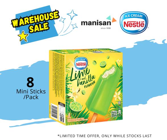 [WHS] NESTLÉ Lime and Vanilla Multipack  (8x70ml)