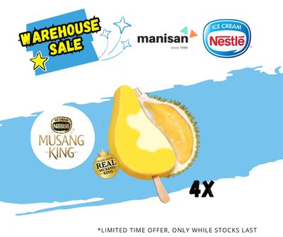 [WHS] NESTLÉ Musang King Stick (4 Sticks)