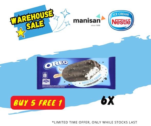 [WHS] OREO Stick Ice Cream (6 Pcs)