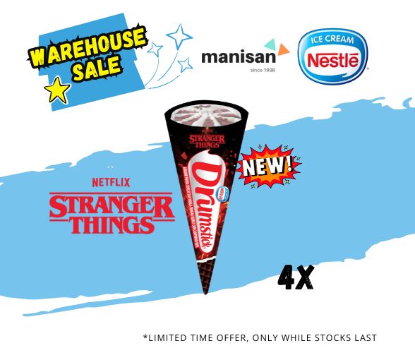 [WHS] NESTLÉ Drumstick Stranger Things (4 Sticks)