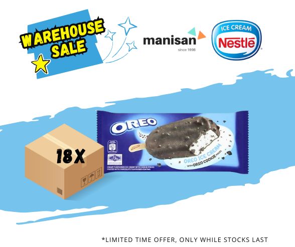 [WHS] OREO Ice Cream Stick (18 Sticks)