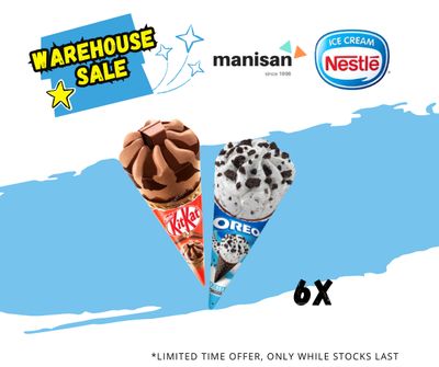 [WHS] Premium Cone Ice Cream Mix (6 Cones)
