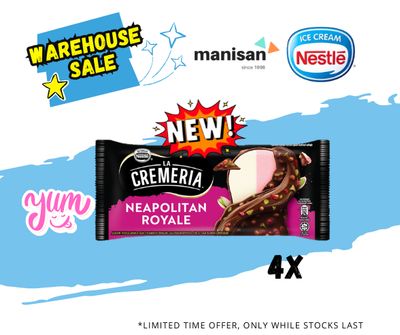 [WHS] LA CREMERIA Neapolitan Royale (4 Sticks)