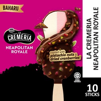 LA CREMERIA Neapolitan Royale (10 Sticks)